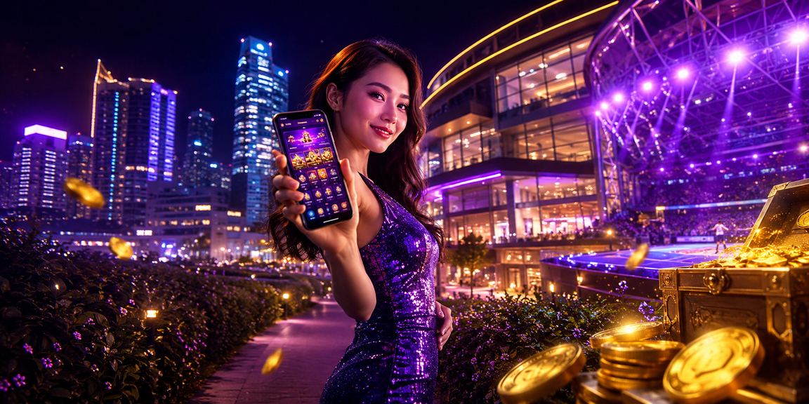 Pemain menggunakan aplikasi kasino lptbet di Petaling Jaya untuk main jackpot