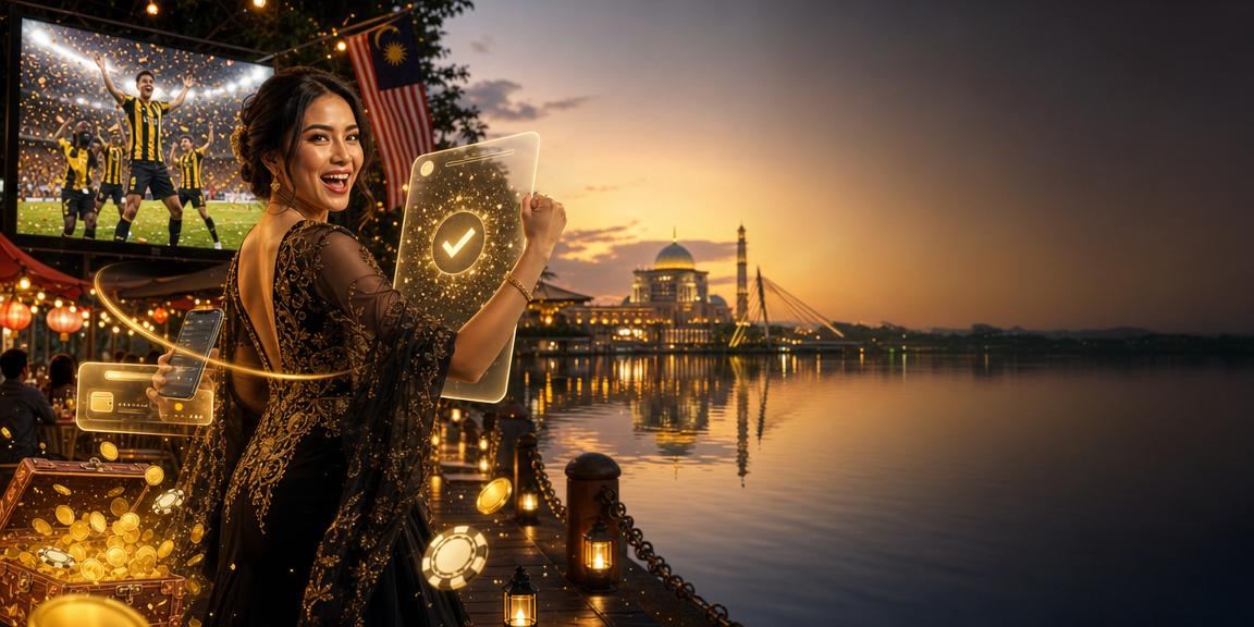 Pemain menggunakan aplikasi lptbet melalui telefon pintar di Putrajaya
